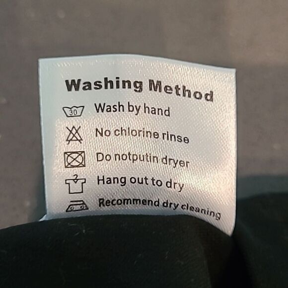 MUXXN sz XL black midi dress - Picture 12 of 14